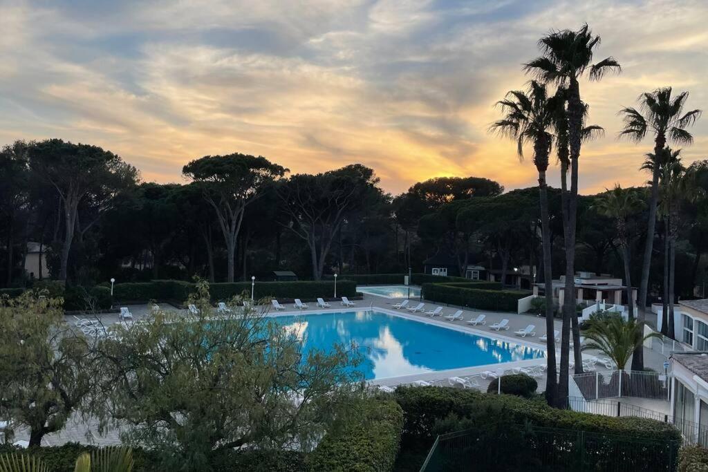 Bel Appartement Vue Sur Piscine 1 Chambre Fermee Et 1 Espace Cabine Saint-Raphaël Екстериор снимка